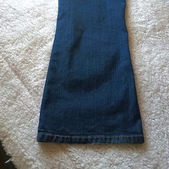 Vintage Levi Strauss Stretch Low Rise Boot Cut Jeans Misses Size 12 Short - Picture 6 of 7